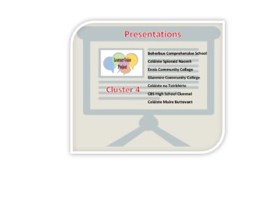 Cluster 4 Presentations