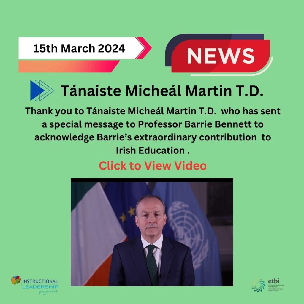 Tánaiste Micheál Martin T.D.