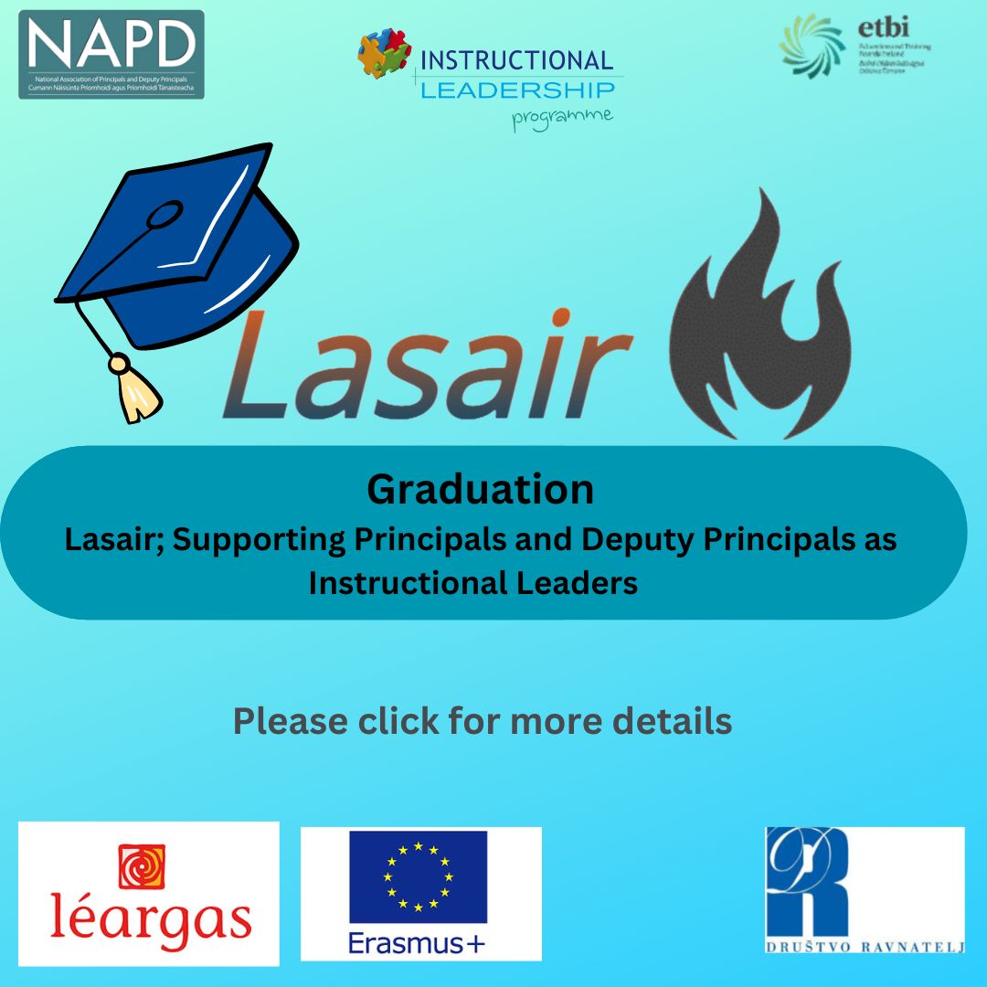 You are currently viewing Lasair; Supporting Principals and Deputy Principals as Instructional Leaders – Graduation