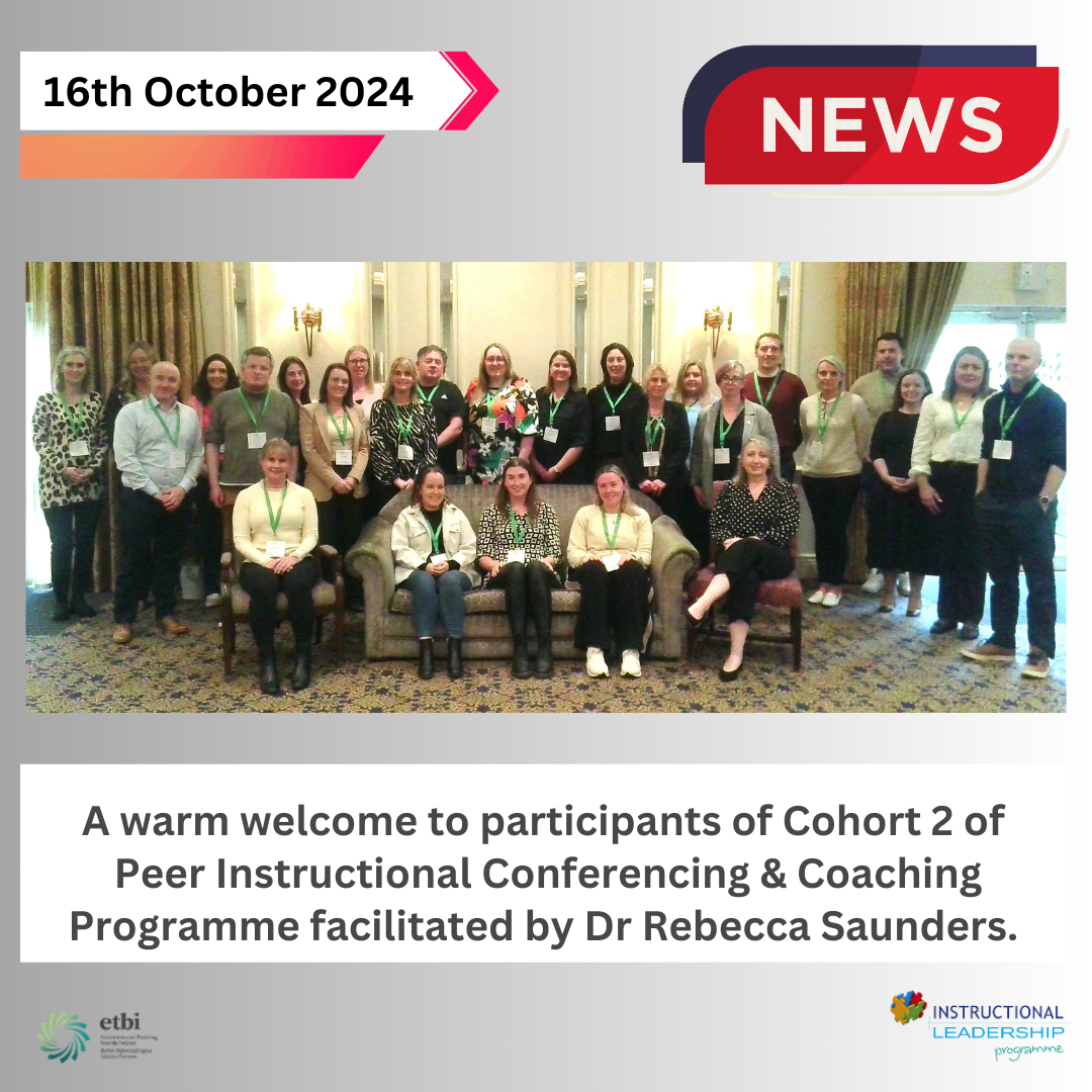 Read more about the article Welcome Cohort 2 of Peer Instructional Conferencing & Coaching Programme