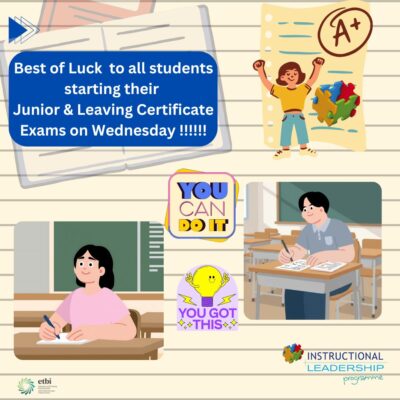 Good Luck & Best Wishes for Leaving and Junior Certificate